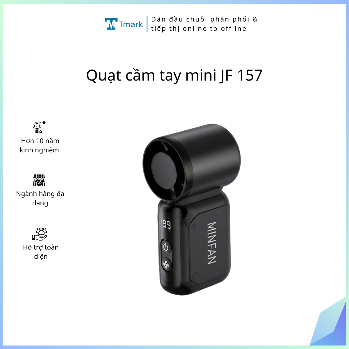 Quạt cầm tay mini JF 157 ( Kiện 100 cái)