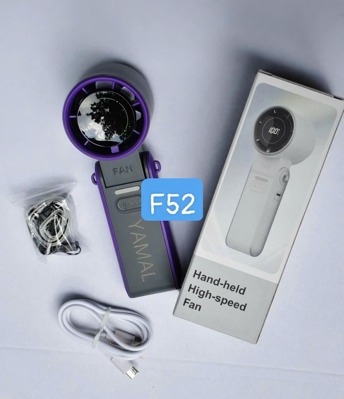 Quạt cầm tay tích điện mini YAMAL F52 (Kiện 192 cái) 2