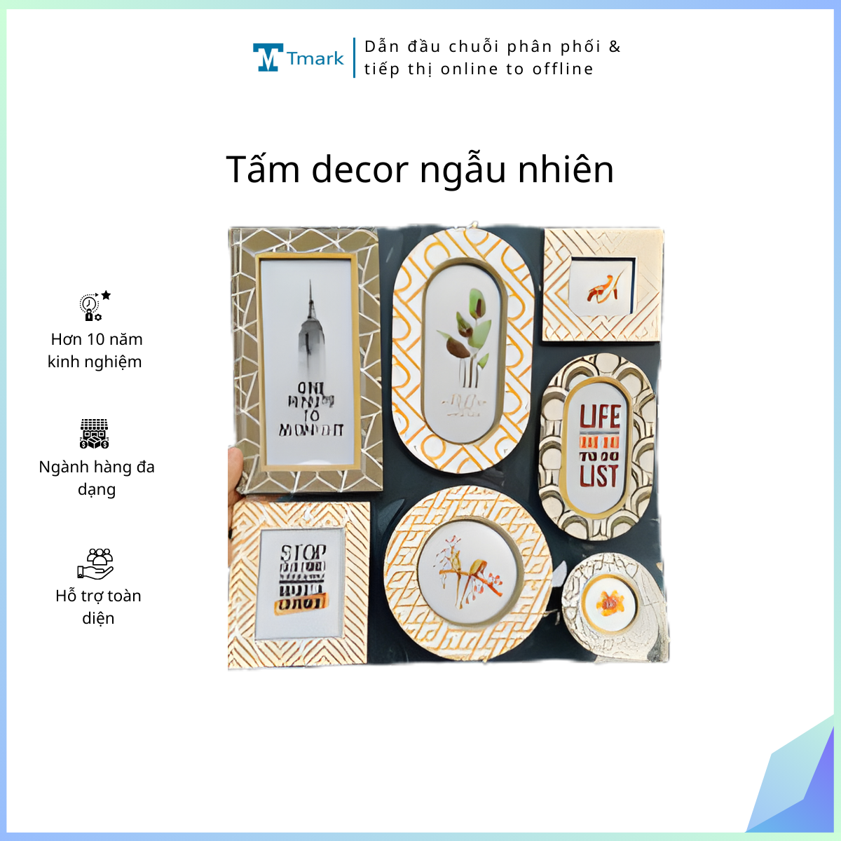 Tấm decor ngẫu nhiên (kiện 300 cái)