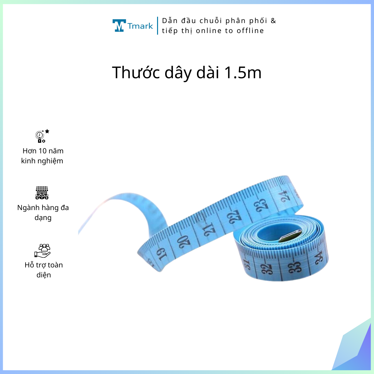 Set 100 cái thước dây dài Tmark (Kiện 50 set)