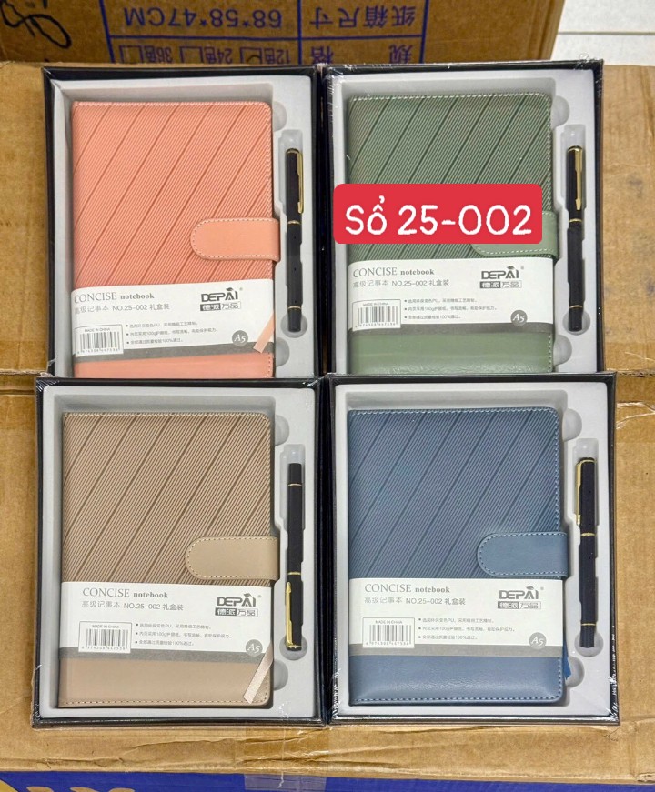 VPP - Set sổ 25-002 kèm bút ký (Kiện 48 set) 2