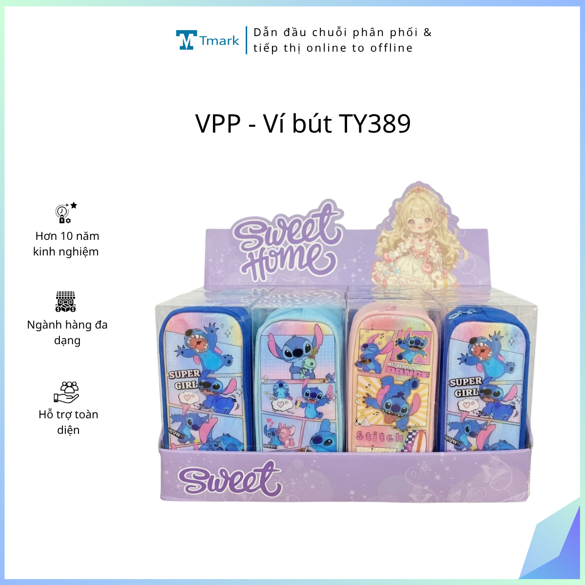 VPP - Ví bút TY389 (kiện 144 cái)