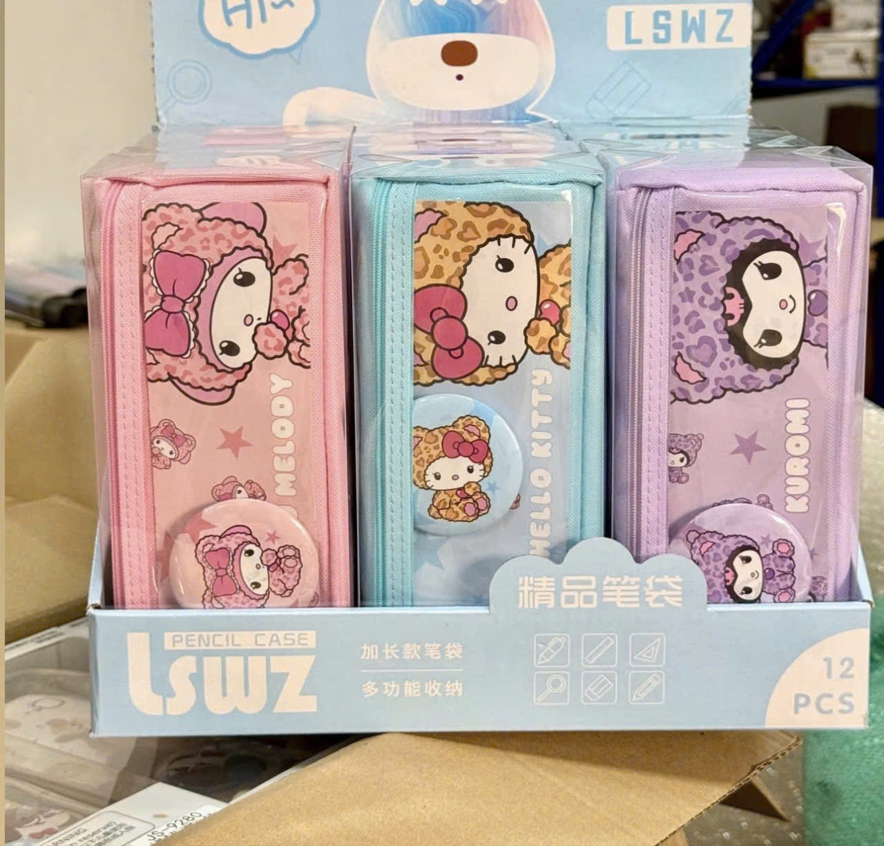 VPP - Ví bút Kuromi 9283 (kiện 144 cái) - lốc 12 cái 2