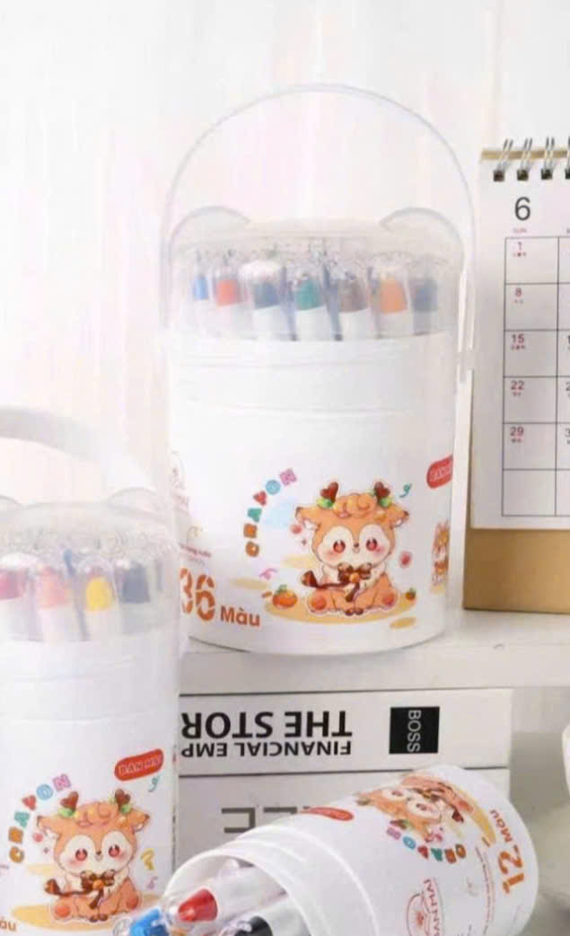 VPP - sáp lụa cao cấp BM 36 màu (kiện 32 hộp) - hộp 36 cái 2
