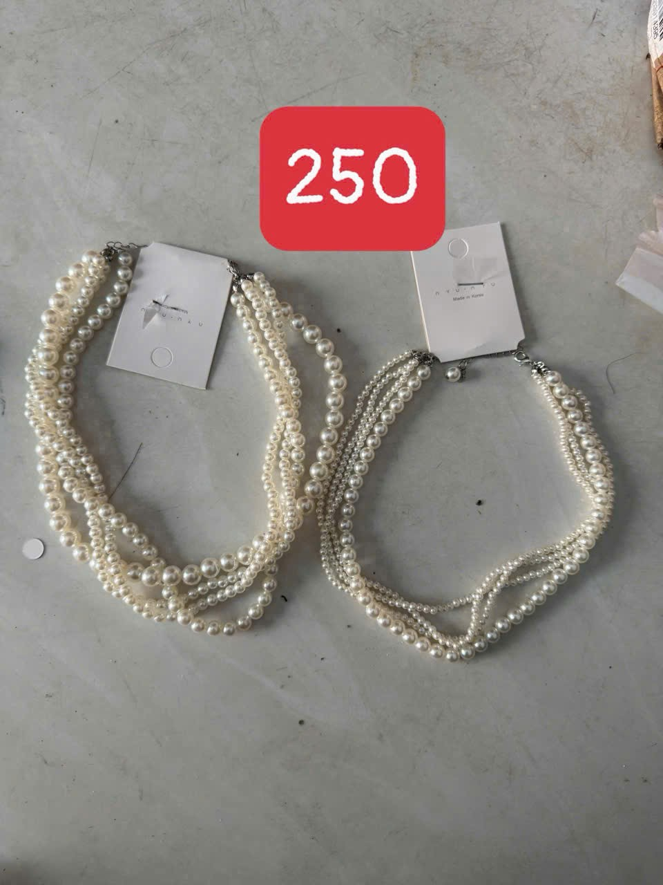 Vòng cổ ngọc trai (kiện 119 cái) 2