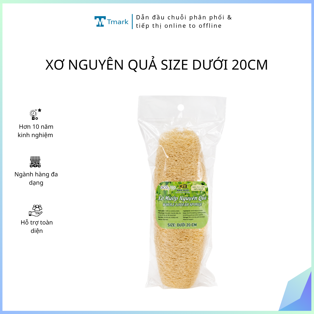 XƠ NGUYÊN QUẢ SIZE DƯỚI 20CM