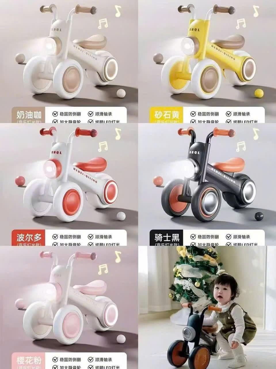 Xe chòi 4 bánh cho bé (Kiện 12 cái) 2