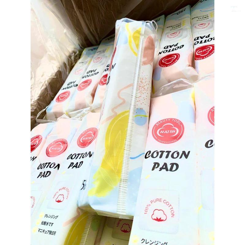 Bong-tay-trang-Pads-150-vuong-trang-bong-tu-nhien-khong-rat-da-Tmark-Kien-120-goi-_Bông tẩy trang Pads 150 vuông trắng, bông tự nhiên, không rát da Tmark (Kiện 120 gói) 2.jpg