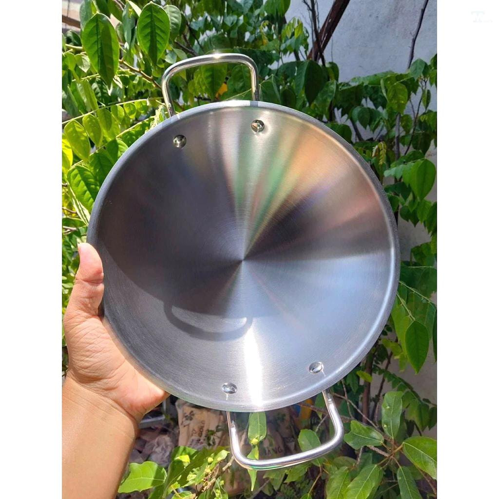 Chảo xào inox Tithafac 25.5cm Tmark (Kiện 10 cái)