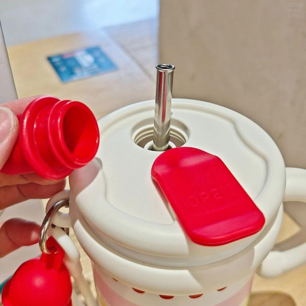 Ly giữ nhiệt Vacuum-Happiness hoạt hình dễ thương Tmark (Kiện 40 cái) 4