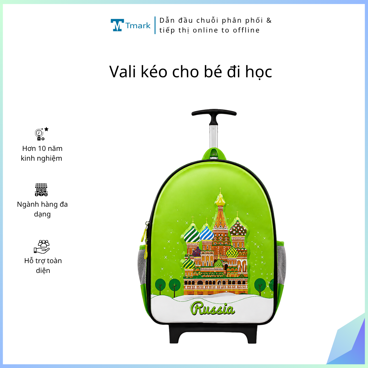 vali kéo cho bé đi học ( kiện 10 cái ) ( đi từ 5 kiện)