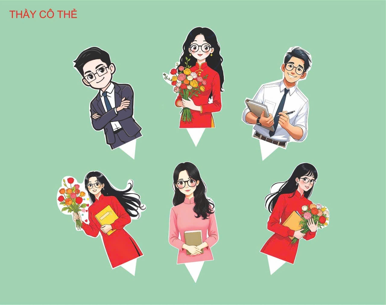 Set Giấy 20.11 _ Thầy Cô