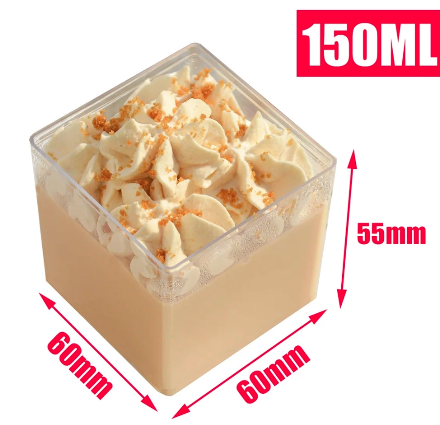 Túi 10 Ly nhựa_Cốc vuông