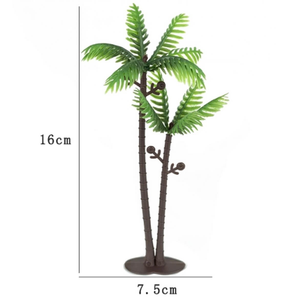 Bịch 50 Cây Dừa Nhựa_16Cm_Cao