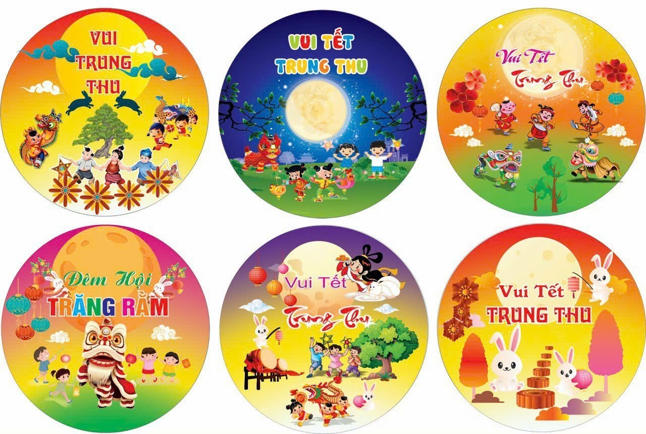 Set Giấy Trung Thu_6 Mặt Tròn