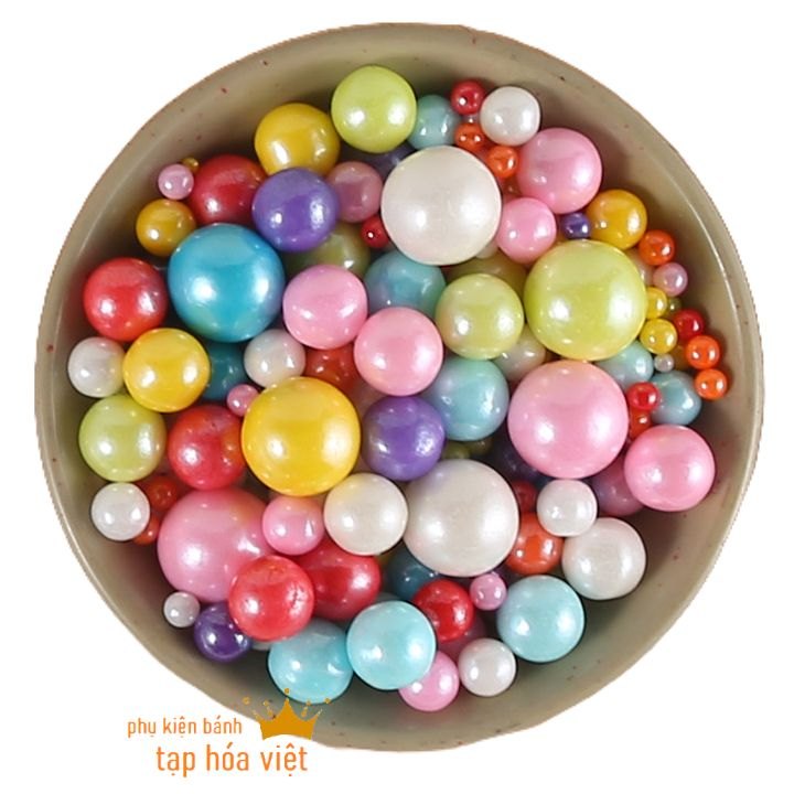 Lọ 100g Bi Đường Mix Màu