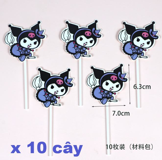 Set Giấy Kuromi_Thẻ Đen #2