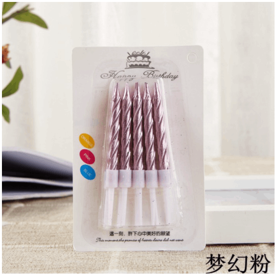 Vỉ Nến Nhũ_Hồng