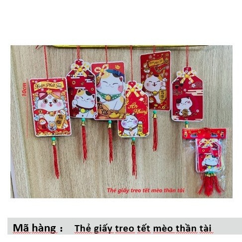 Bộ Dây Treo_6 Mèo
