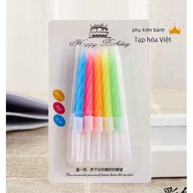 Vỉ Nến Thường_Mix Màu