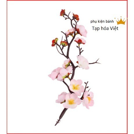 Cành Đào Nhựa_Hồng Nhạt