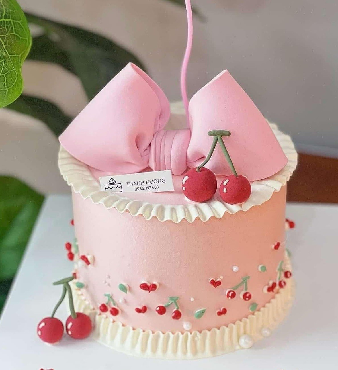 Nơ Xốp Hồng
