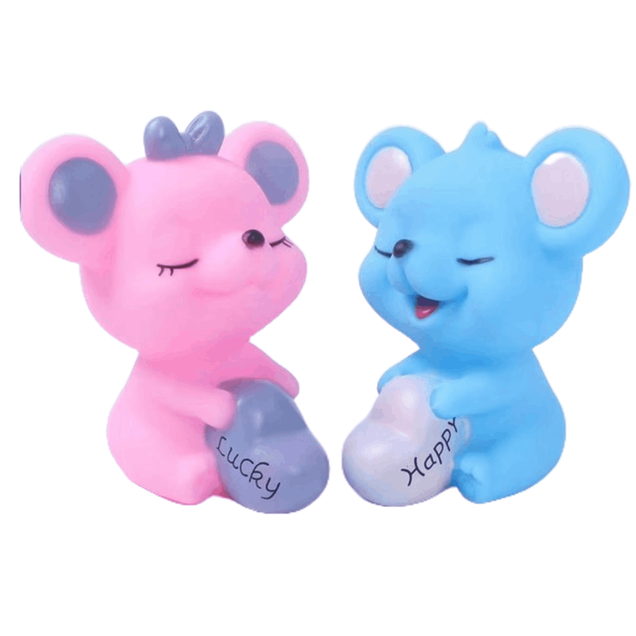 Cặp Chuột Xanh Hồng
