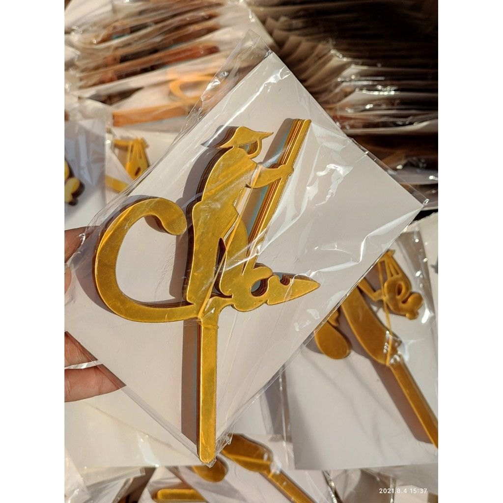 Túi 10 Mica Chữ Cha, Gánh Cha