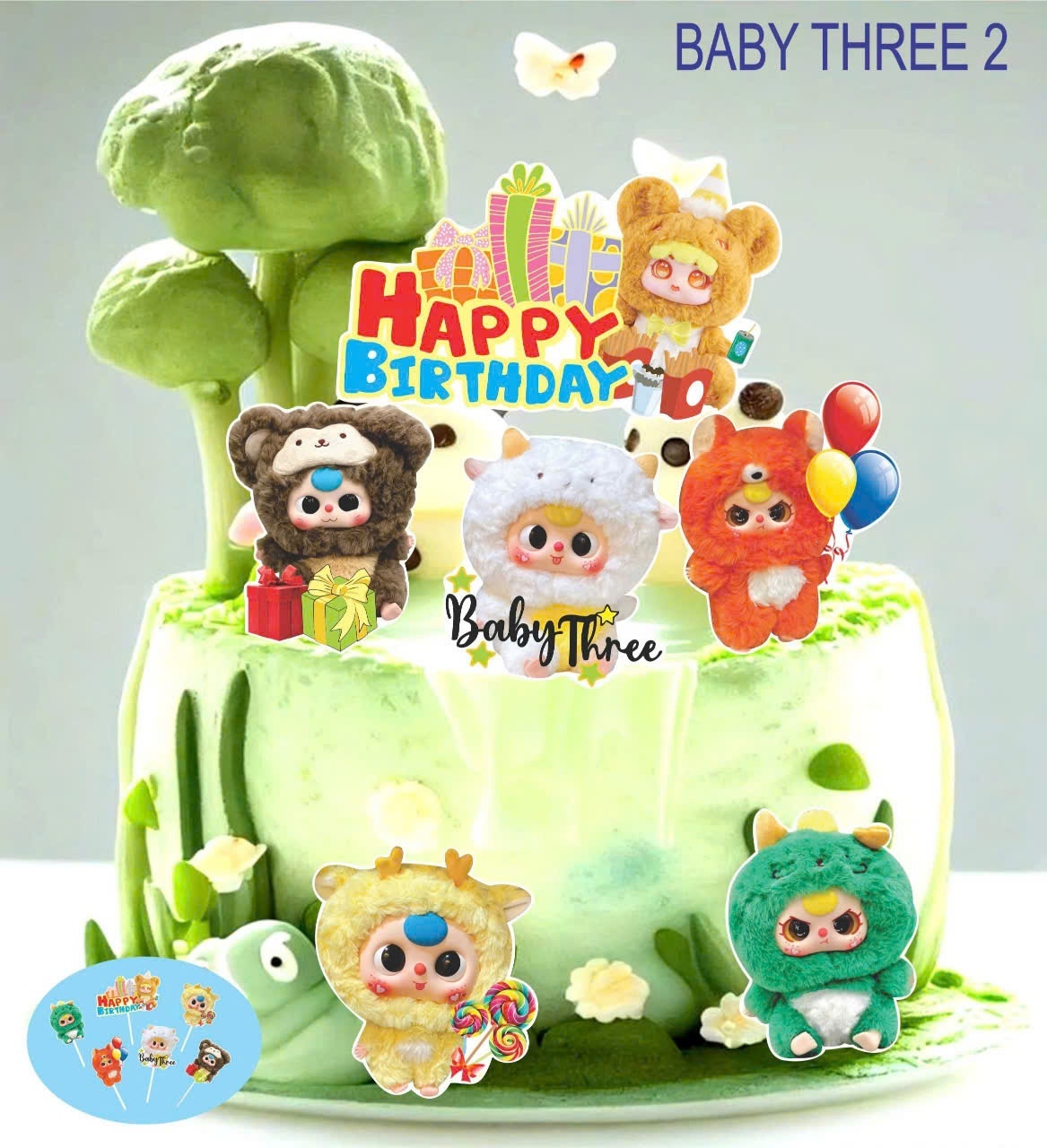 Set Giấy BABY THREE 2