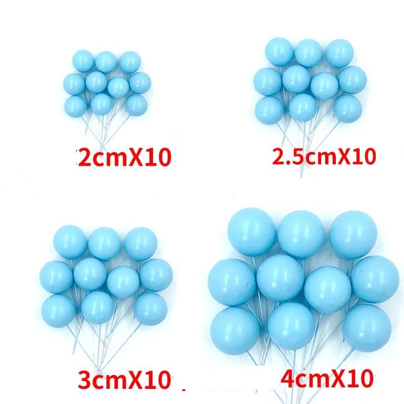 Bịch 40 Bi Xốp_Xanh Trơn