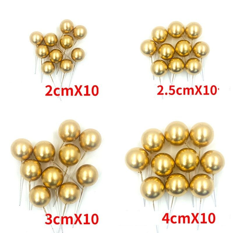 Bịch 40 Bi Xốp_Vàng Đồng
