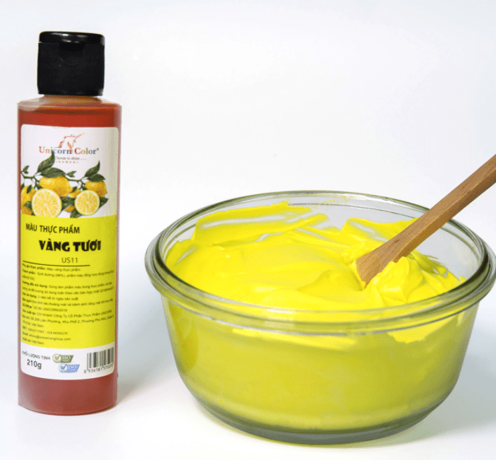 Màu Nước 210g_Chai To_Vàng Tươi