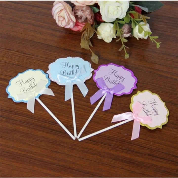 Set Thiệp In HBD_Nơ Tím