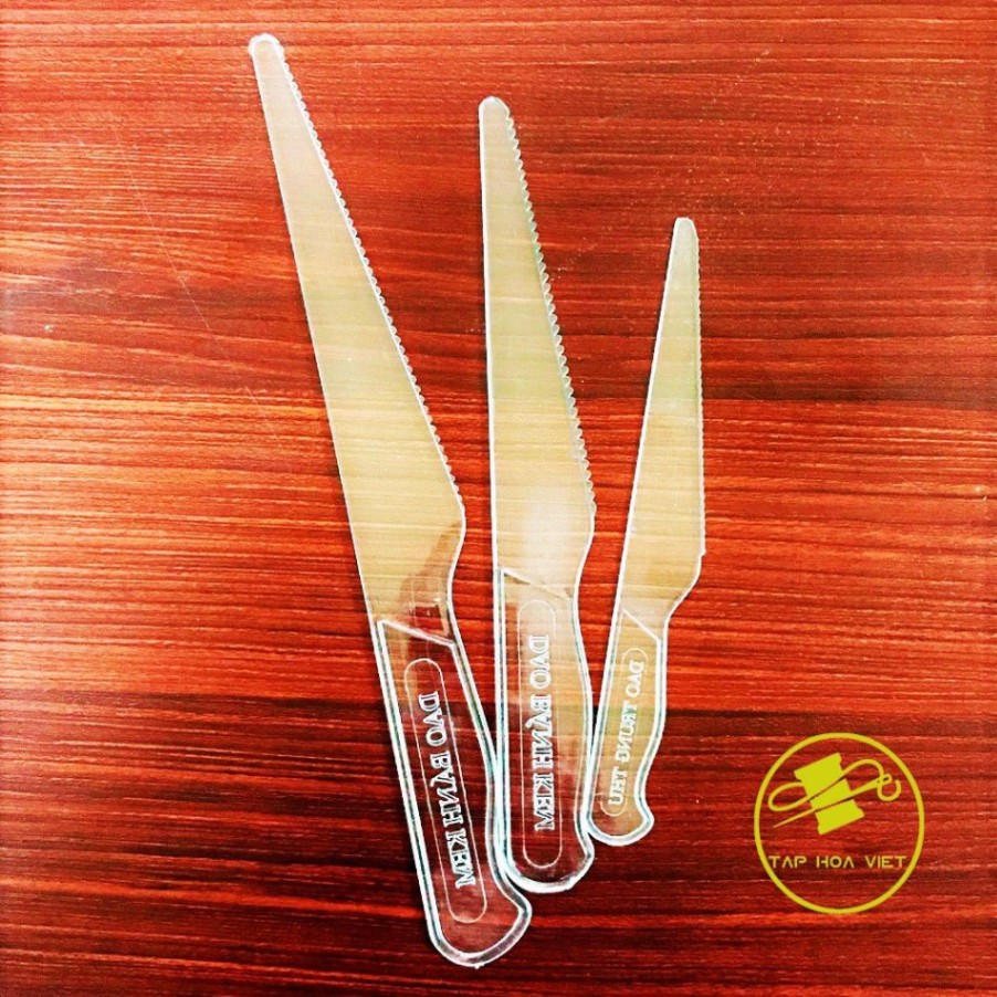 Dao Bé 17Cm_Túi 100 Dao Cắt Bánh