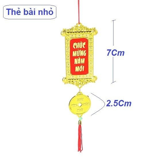 Túi 10 Thẻ Bài Cỡ Nhỏ 7*4Cm