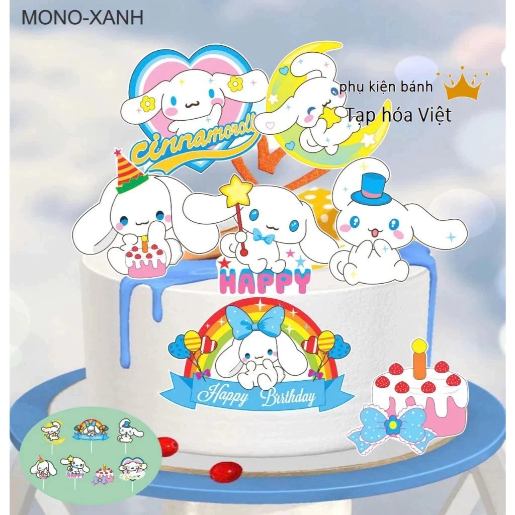 Set Giấy Cinamon_Xanh