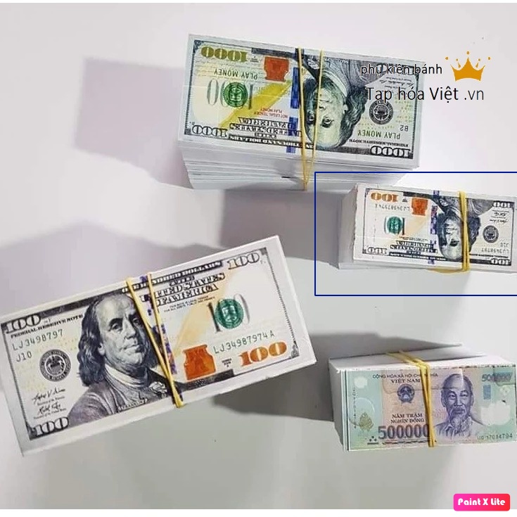 Set 20 Tờ Tiền Dollar Bé