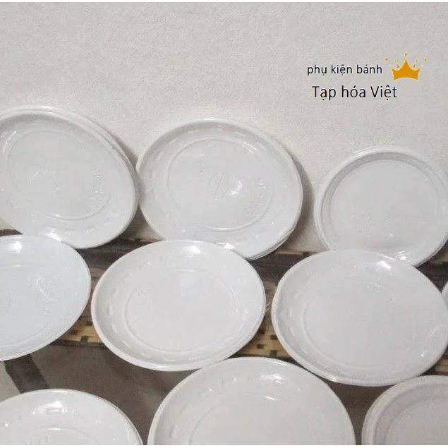 BỊCH 1000 ĐĨA TRÒN 11.5CM_ĐĨA NHỰA BÉ
