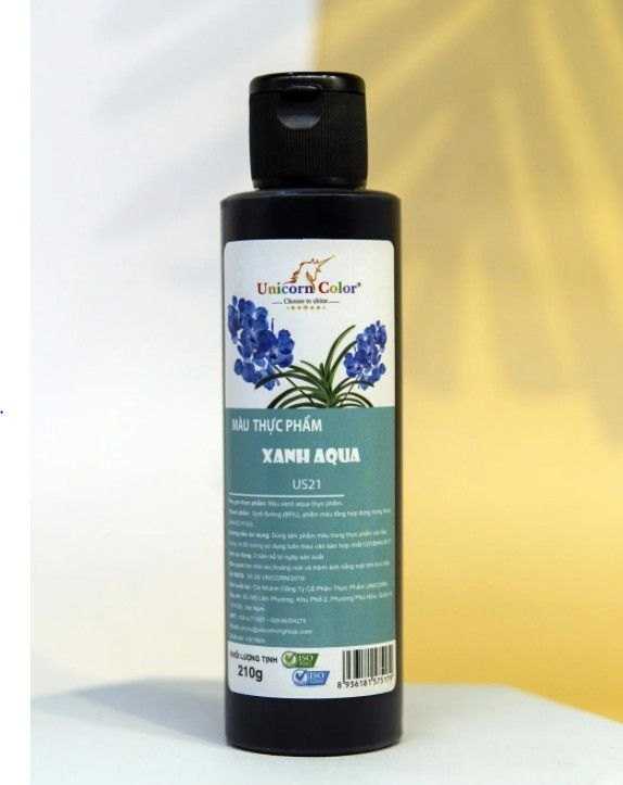 Màu Nước 210g_Chai To_Xanh Aqua