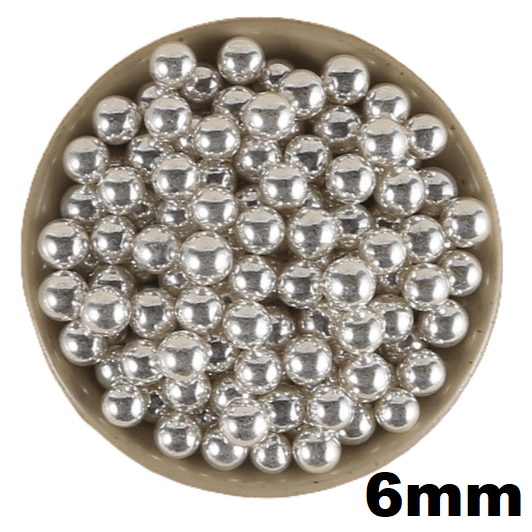 Lọ 100g Bi Đường Bạc 6mm