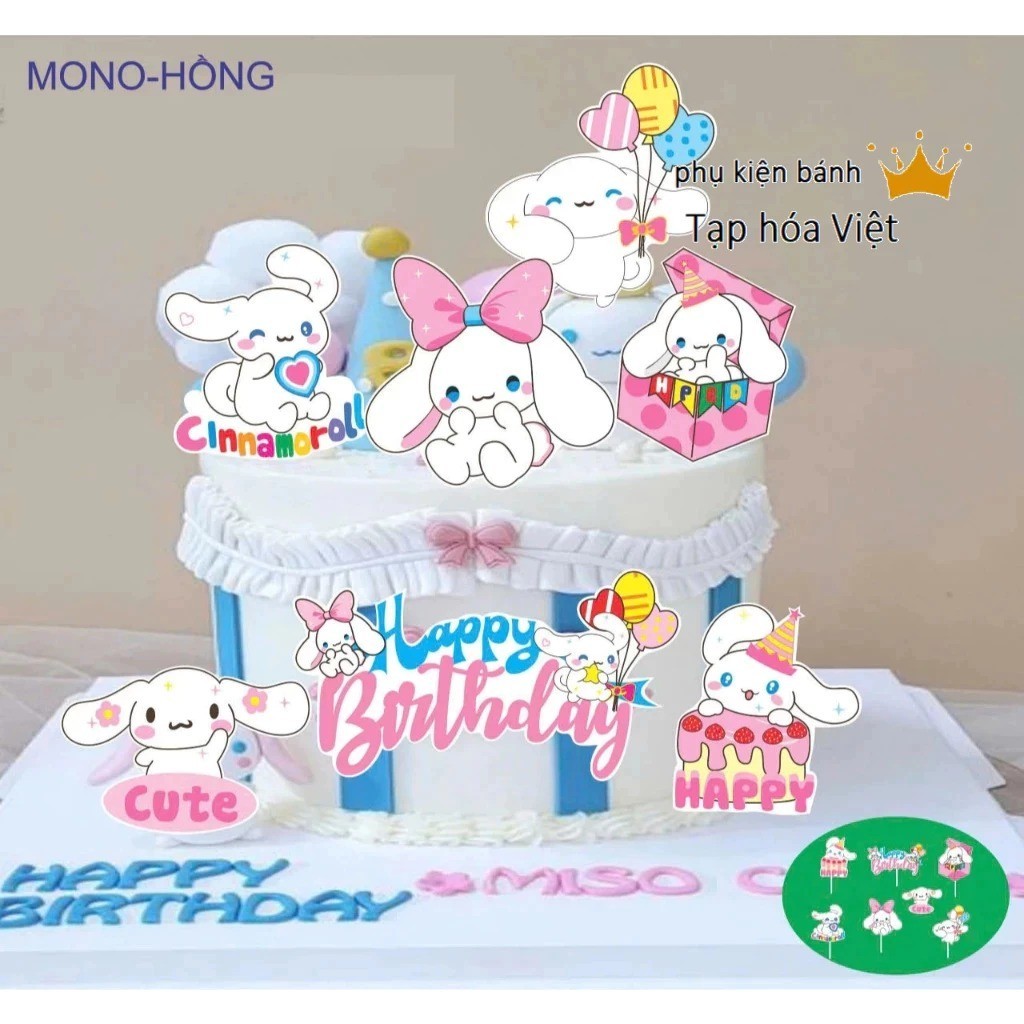 Set Giấy Cinamon_HỒNG