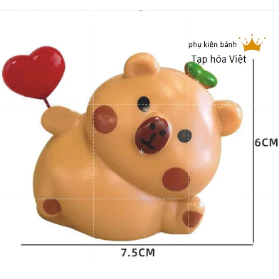 [1 con] Chuột Capybara_Cầm TIM