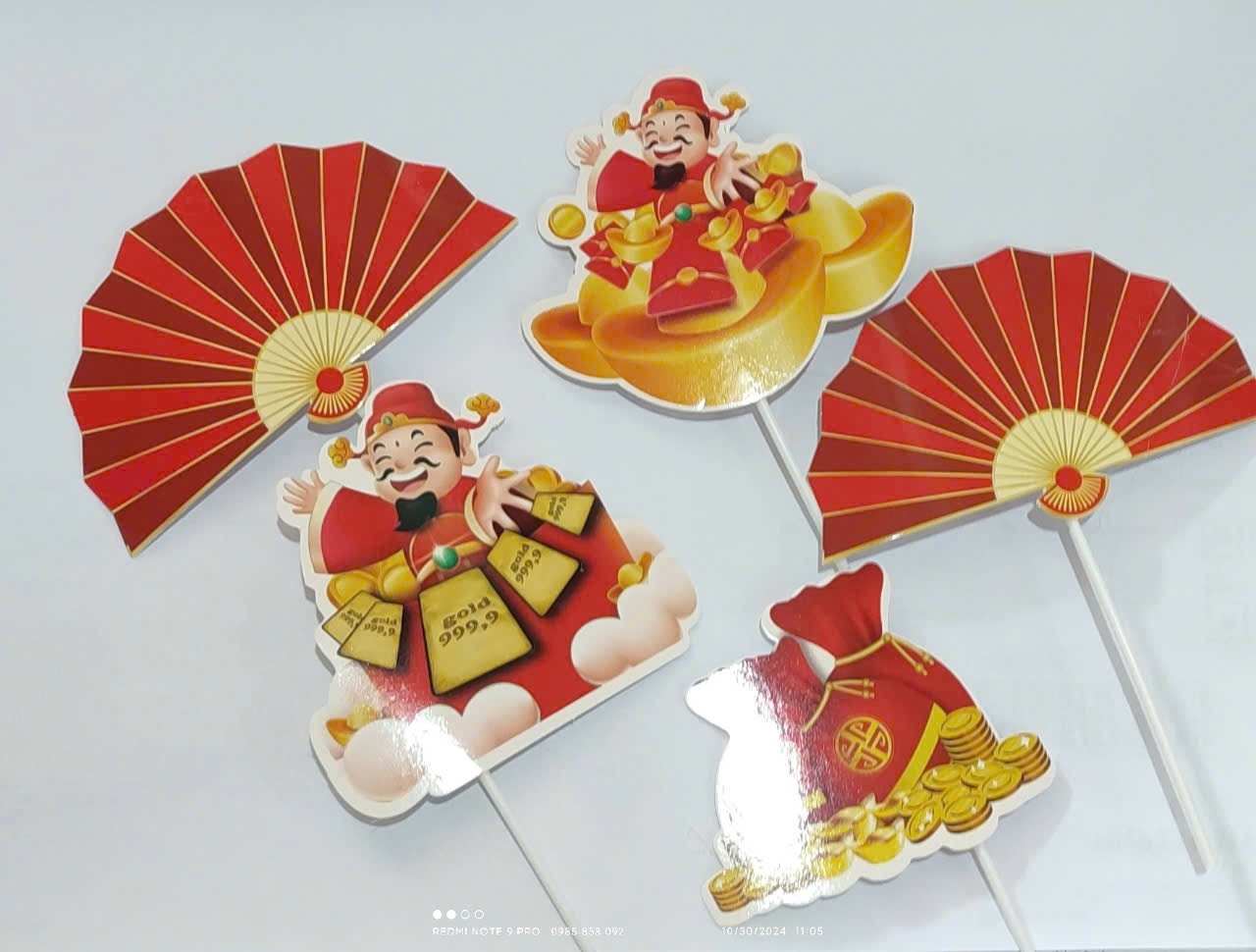 Set Giấy Thần Tài Đến