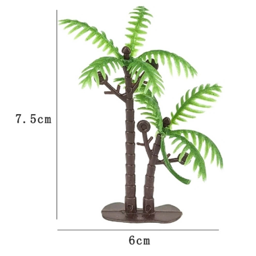Bịch 50 Cây Dừa Nhựa_8Cm_Thấp