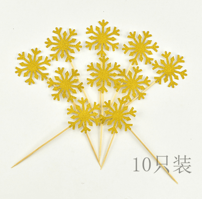 Túi 10 Bông Tuyết_Vàng