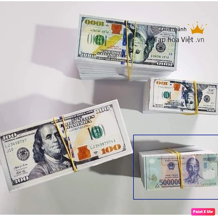 Set 20 Tờ Tiền 500k Bé
