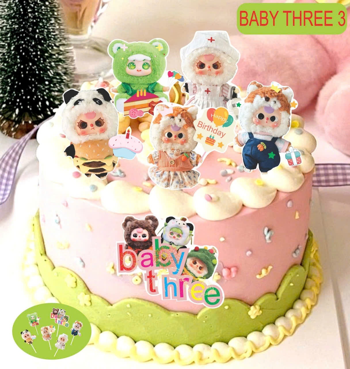 Set Giấy BABY THREE 3