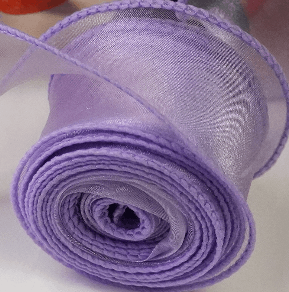 Ruy Băng Đuôi Cá_Tím Oải Hương (4Cm)