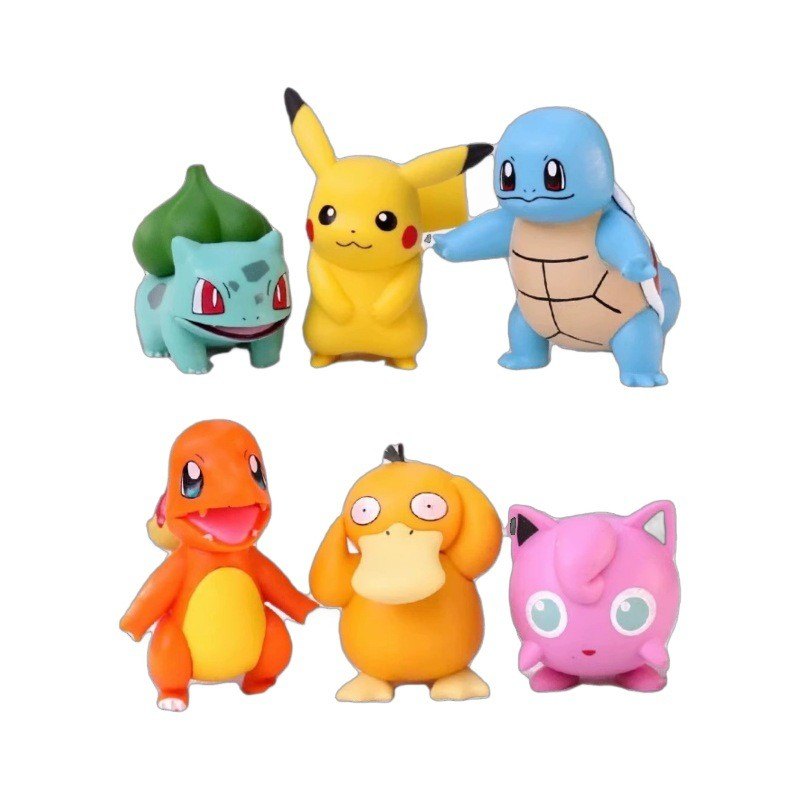 [New] Bộ 6 Nhân Vật Pokemon_Hàng Đắt
