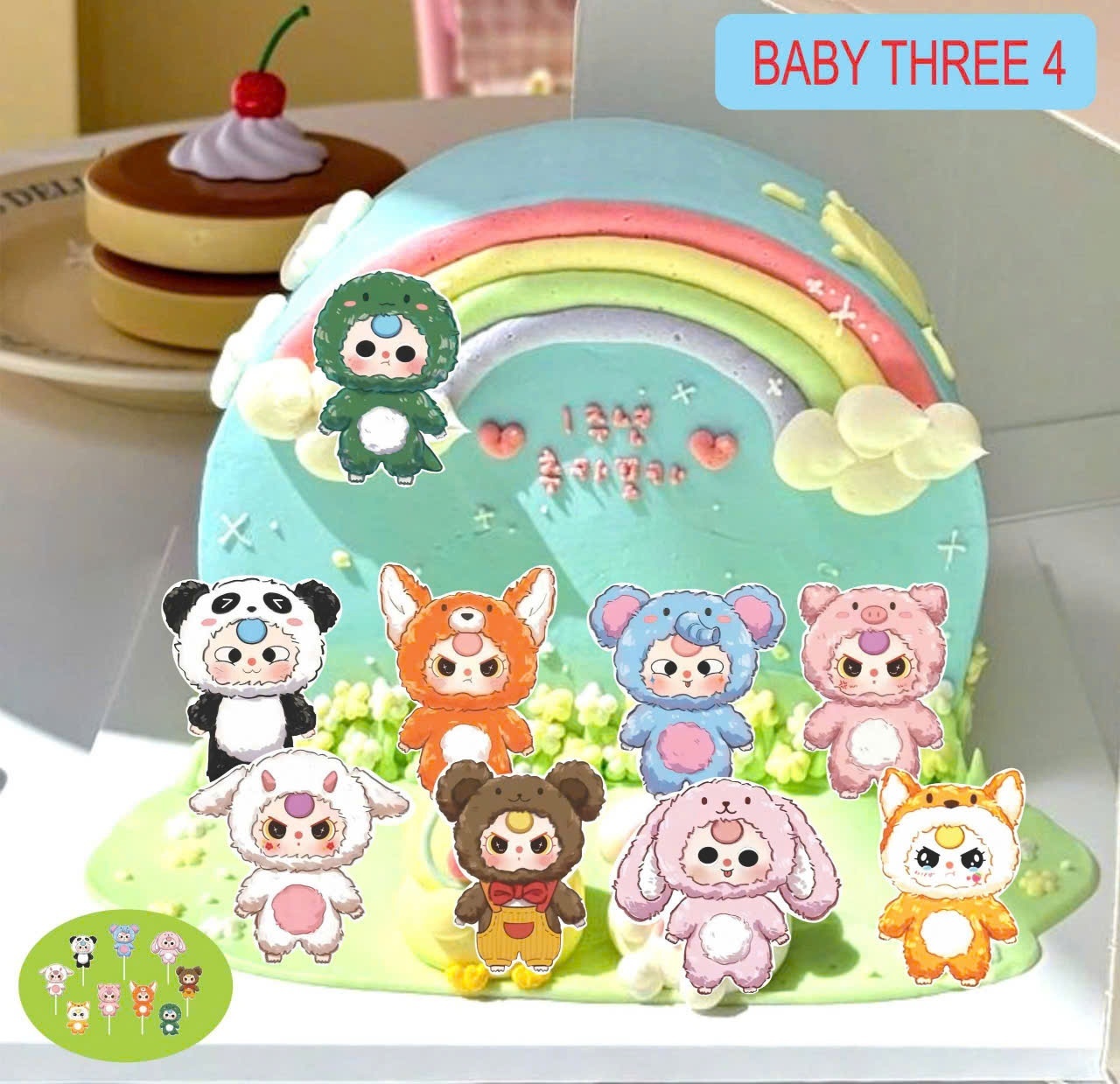 Set Giấy BABY THREE 4